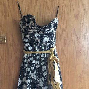 Elephant print dress